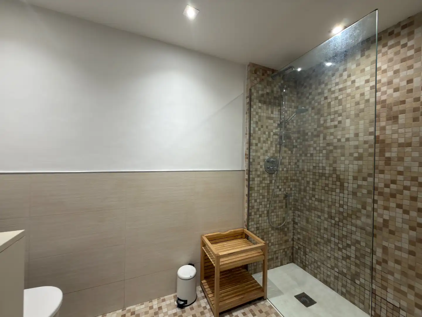 Baño de Loft de alquiler en Barcelona con Aire acondicionado, Calefacción y Jardín privado