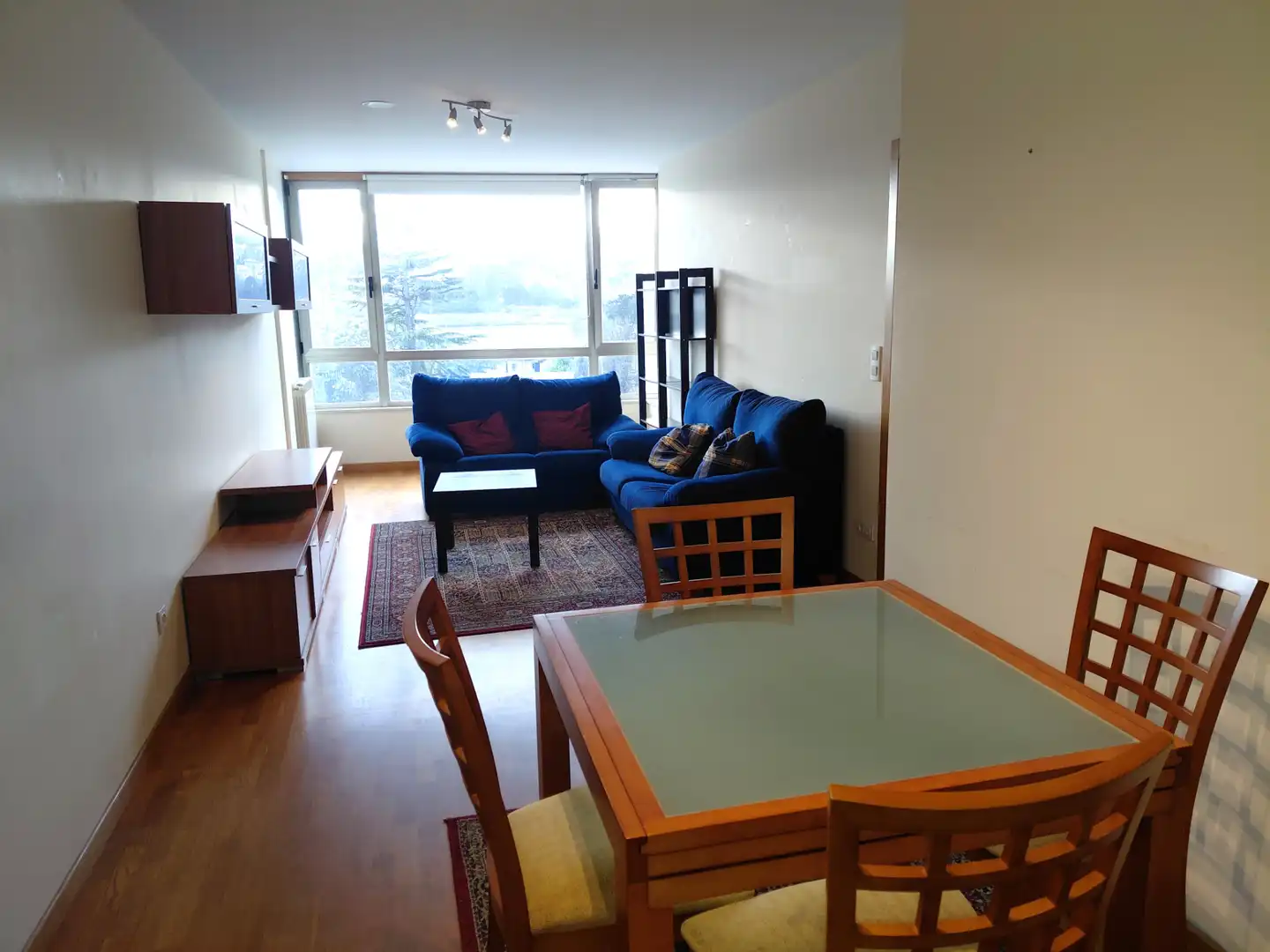 Wohnzimmer von Wohnung zum Verkauf in Oleiros mit Heizung, Parkett und Möbliert