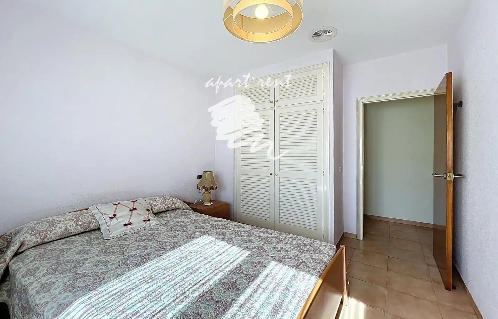Bedroom of Flat for sale in Roses  with Terrace, Storage room and Furnished