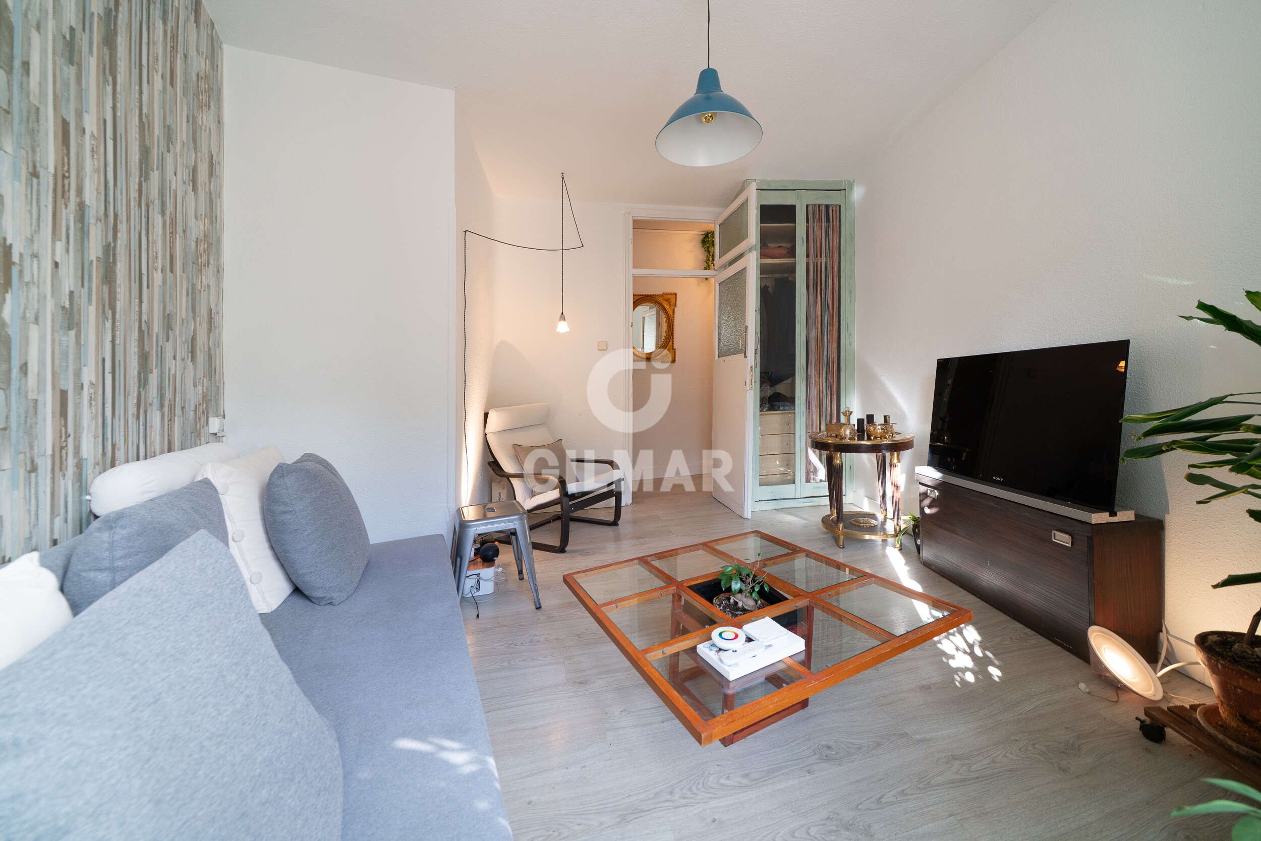 Sala de estar de Piso en venta en  Madrid Capital con Calefacción