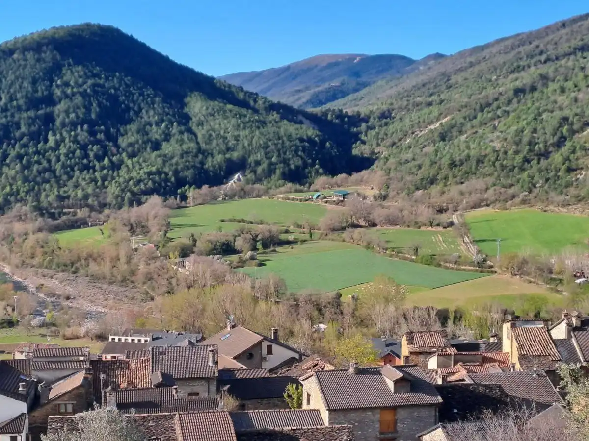 Vista exterior de Casa o chalet en venta en Boltaña con Jardín privado y Trastero