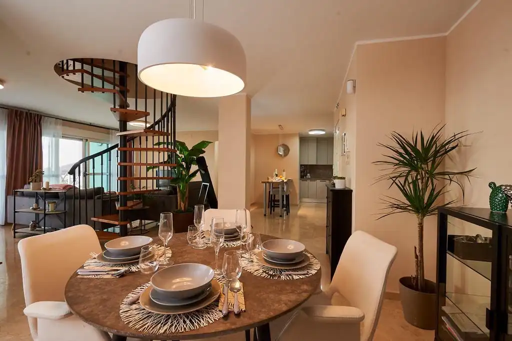 Dining room of Duplexes for sale in Arona  with Terrace, Furnished and Oven