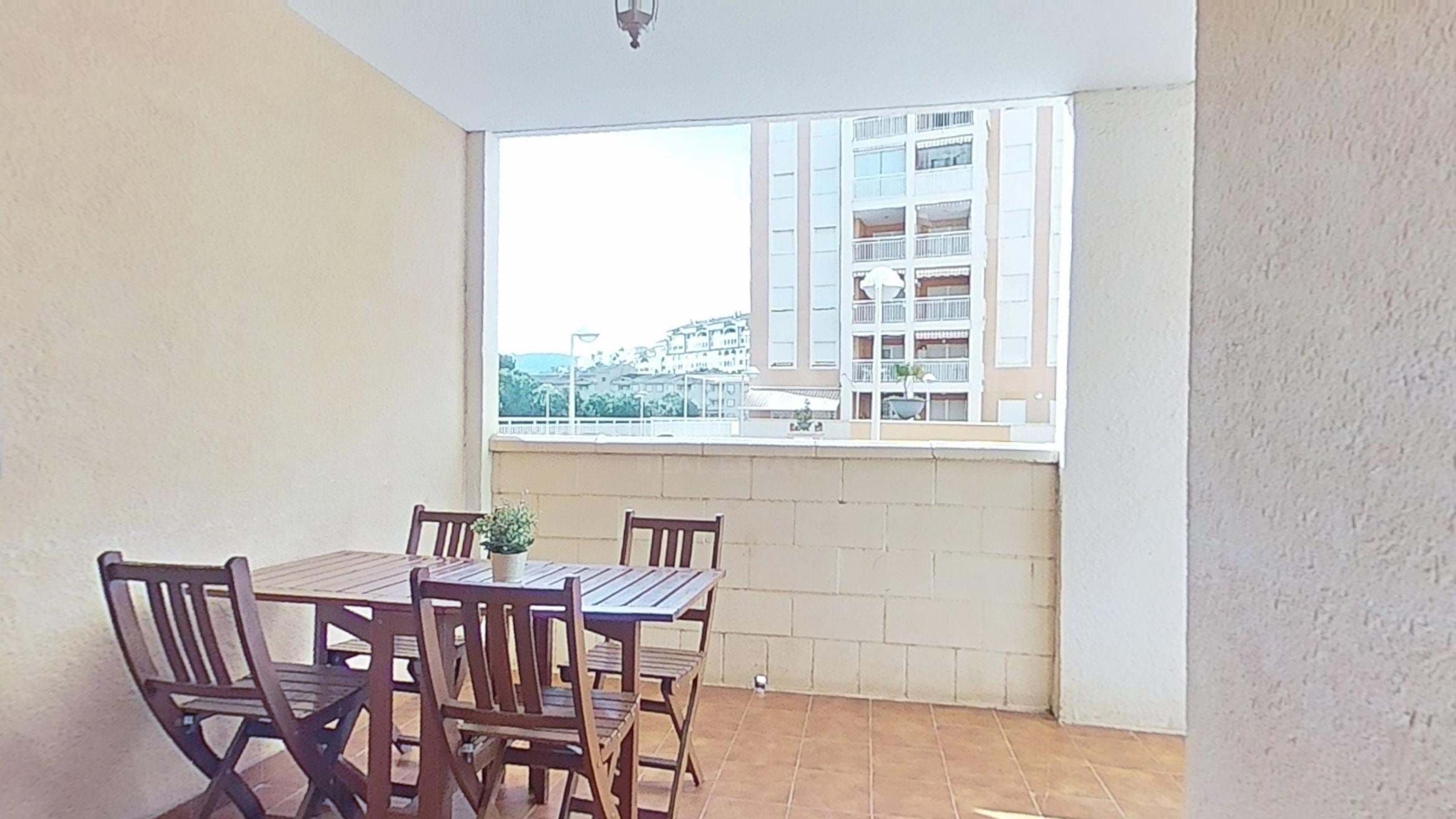 Terrace of Flat for sale in Oropesa del Mar / Orpesa  with Air Conditioner, Heating and Terrace