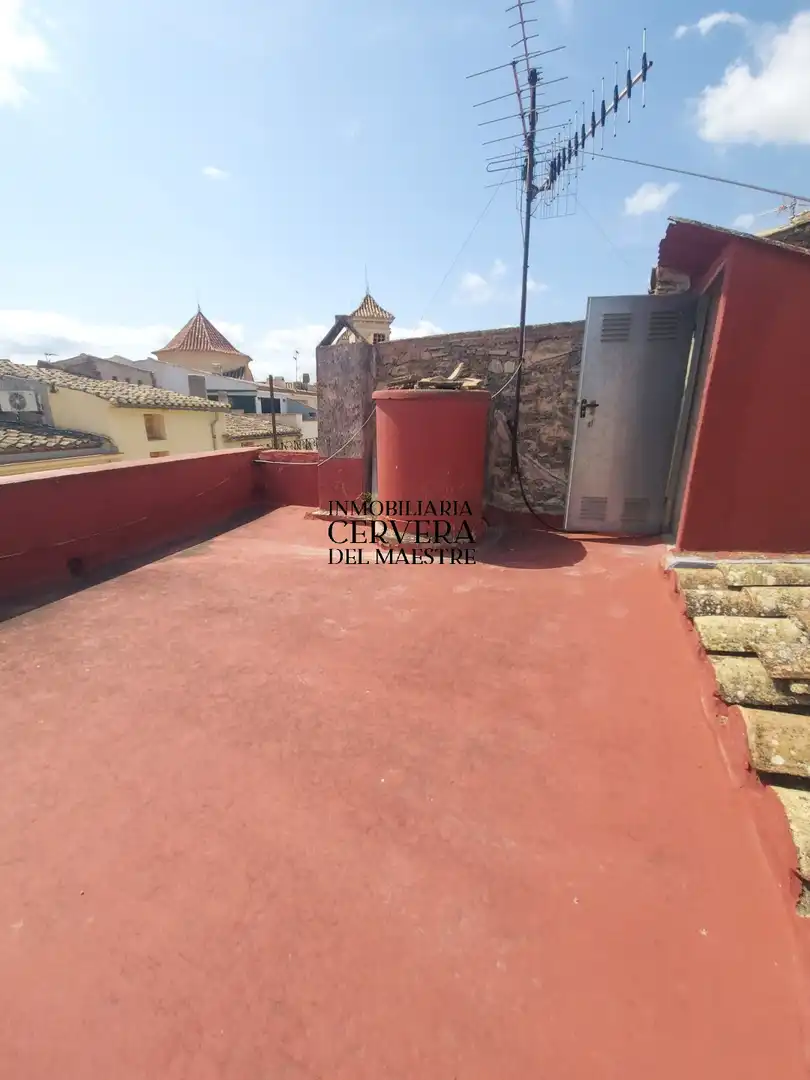Vista exterior de Casa adosada en venta en Sant Mateu con Terraza