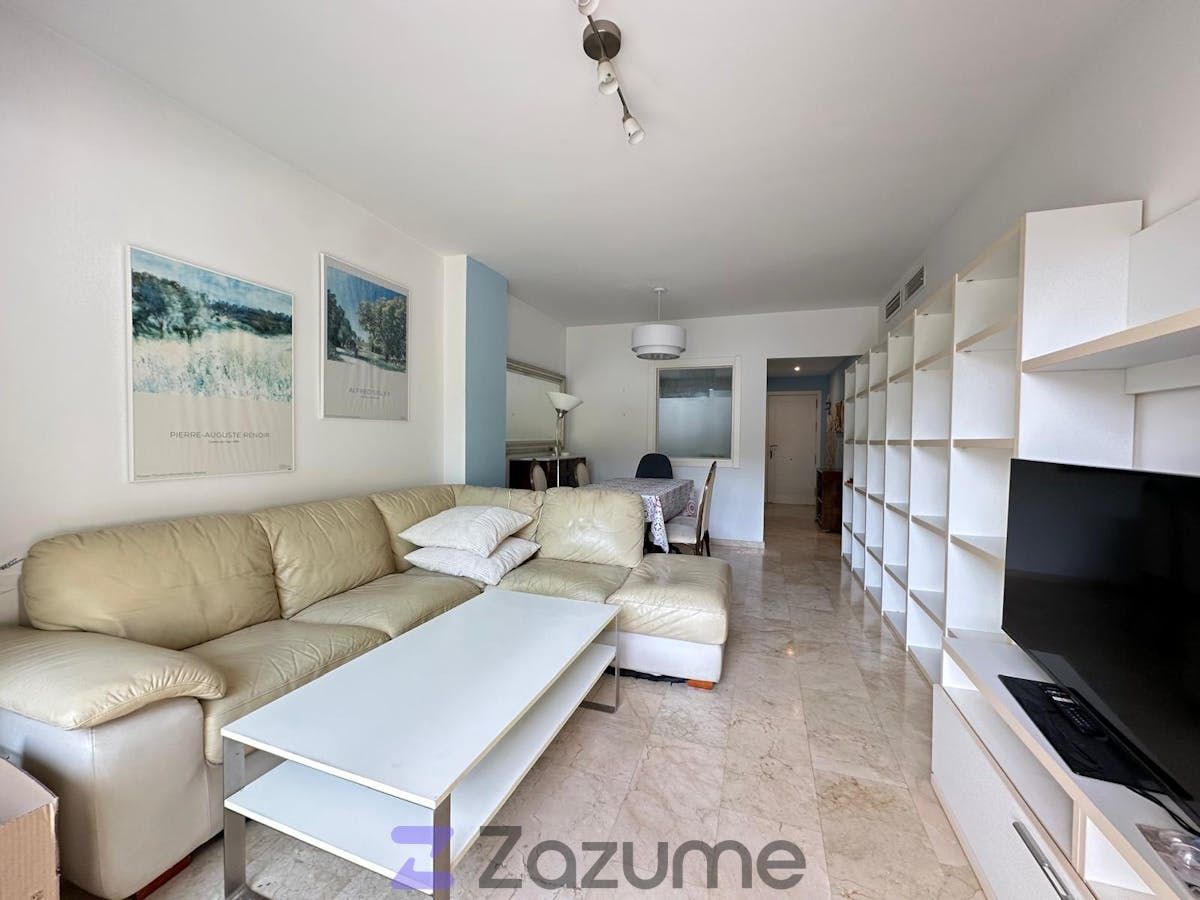 Sala d'estar de Pis de lloguer en Málaga Capital amb Aire condicionat, Moblat i Forn