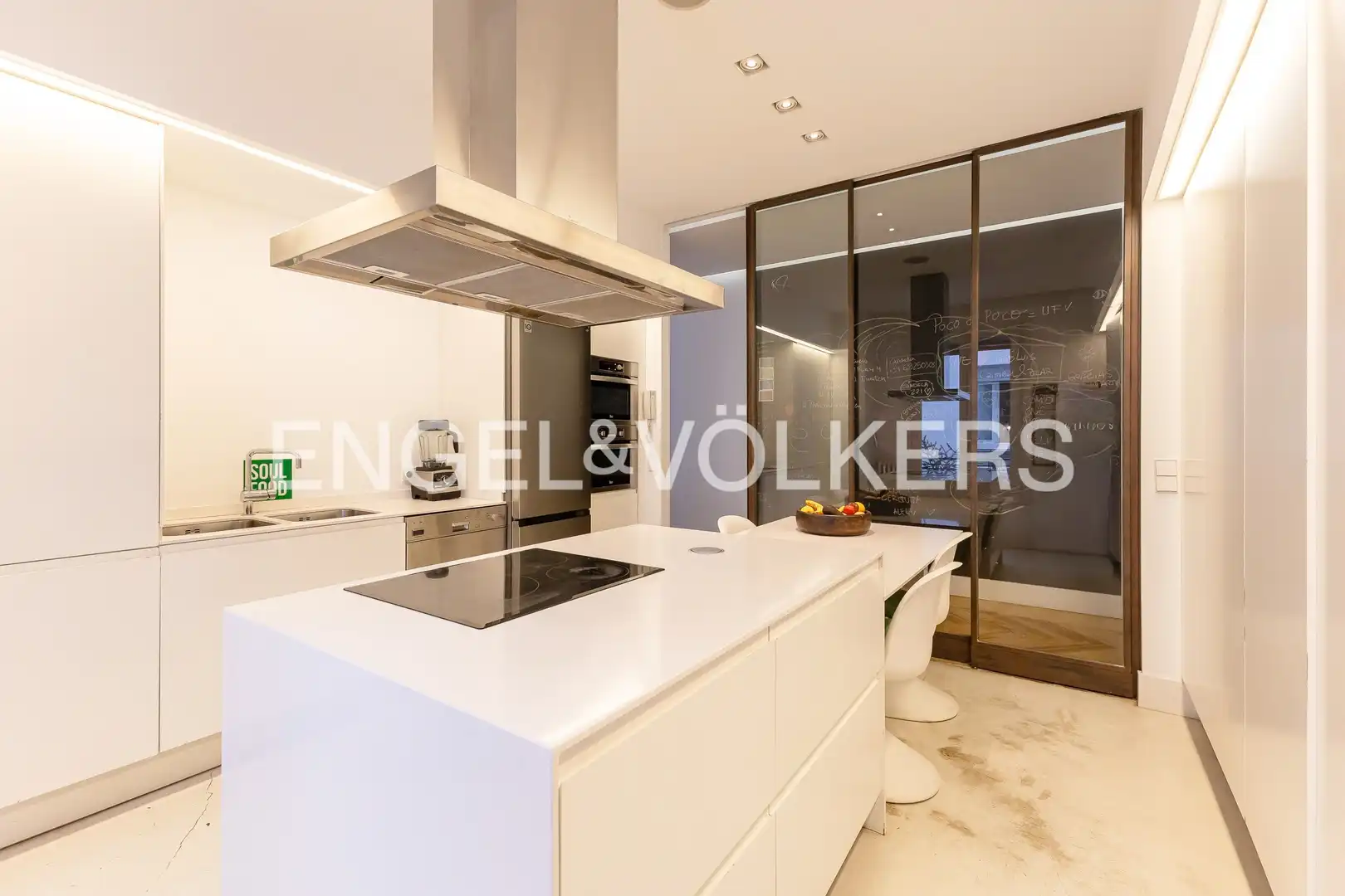 Cocina de Piso de alquiler en Madrid con Aire acondicionado, Calefacción y Parquet
