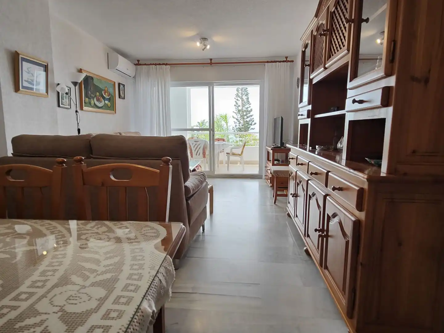 Schlafzimmer von Wohnung zur Miete in Almuñécar mit Klimaanlage und Terrasse