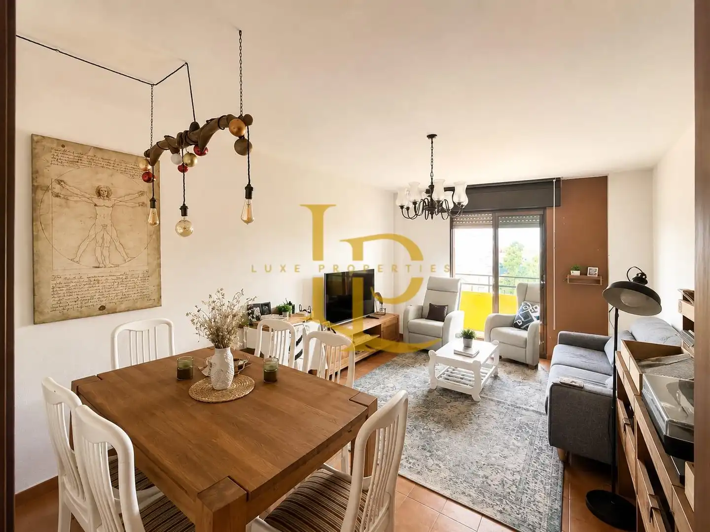 Sala de estar de Piso en venta en Trijueque con Calefacción, Horno y Balcón