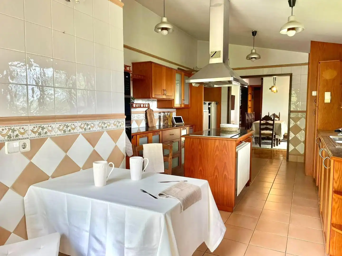 Kitchen of Houses for sale in Sant Celoni  with Air Conditioner, Heating and Private garden