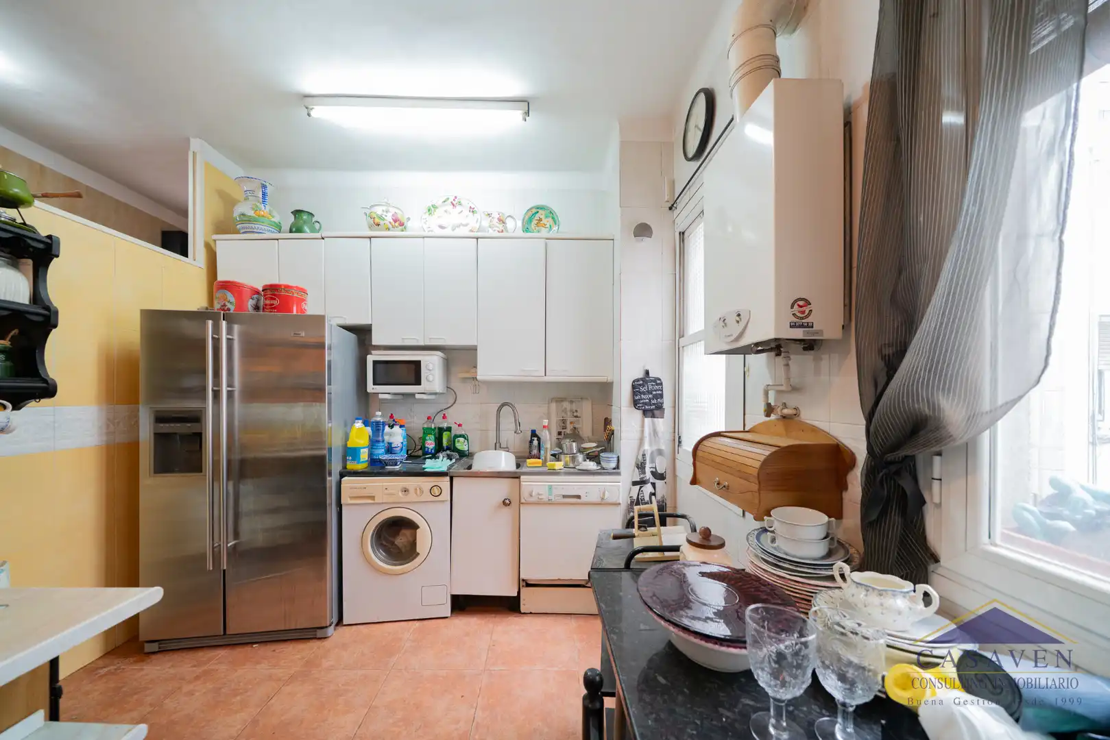 Küche von Wohnung zum Verkauf in Madrid mit Heizung
