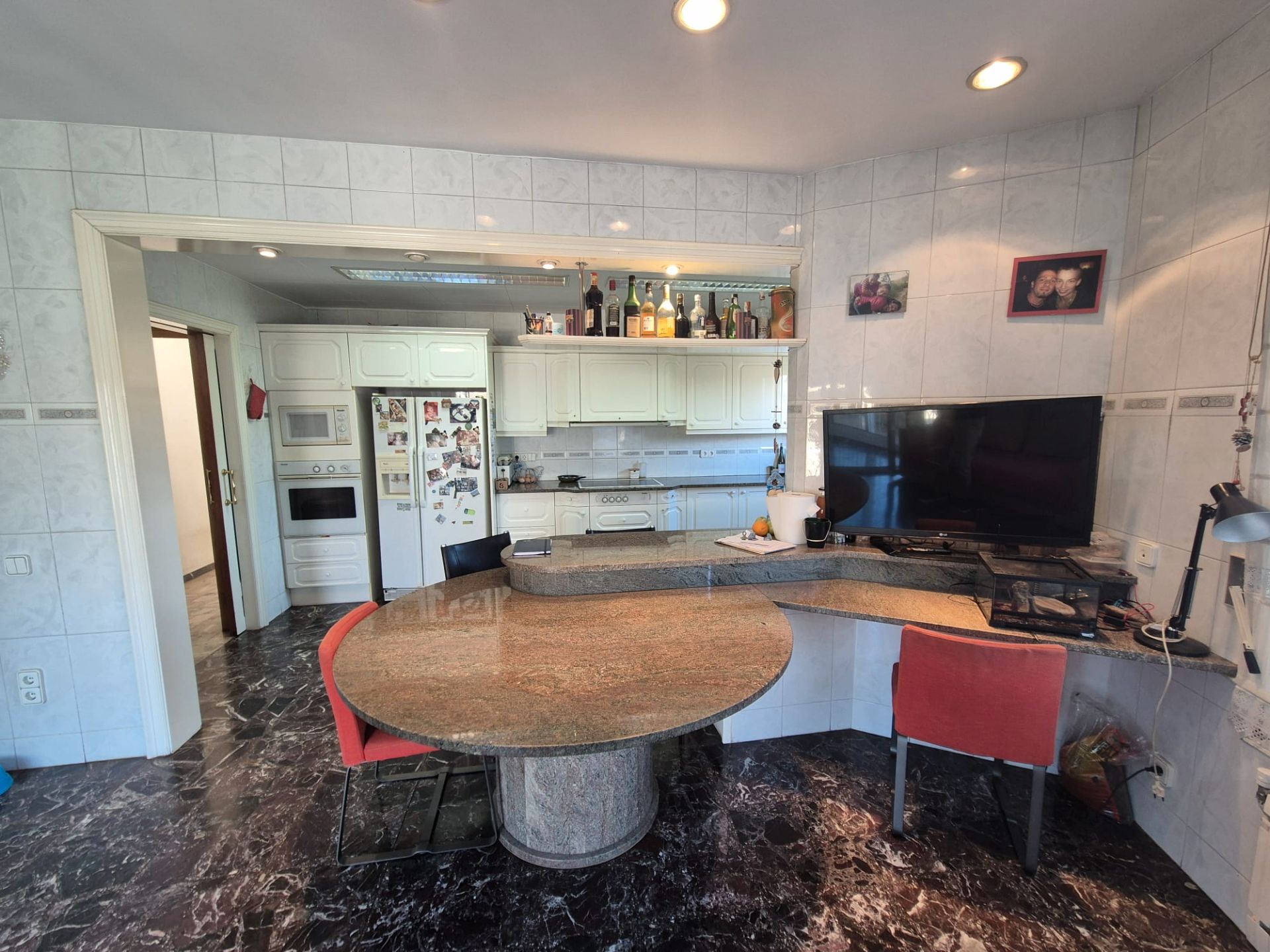 Kitchen of Flat for sale in Gurb  with Heating and Terrace