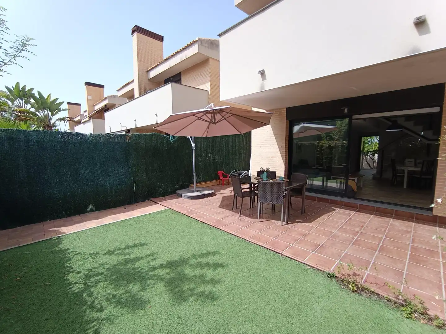 Terraza de Casa adosada en venta en Molina de Segura con Aire acondicionado, Calefacción y Jardín privado