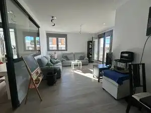 Wohnzimmer von Wohnung zum Verkauf in Las Rozas de Madrid mit Klimaanlage, Terrasse und Abstellraum