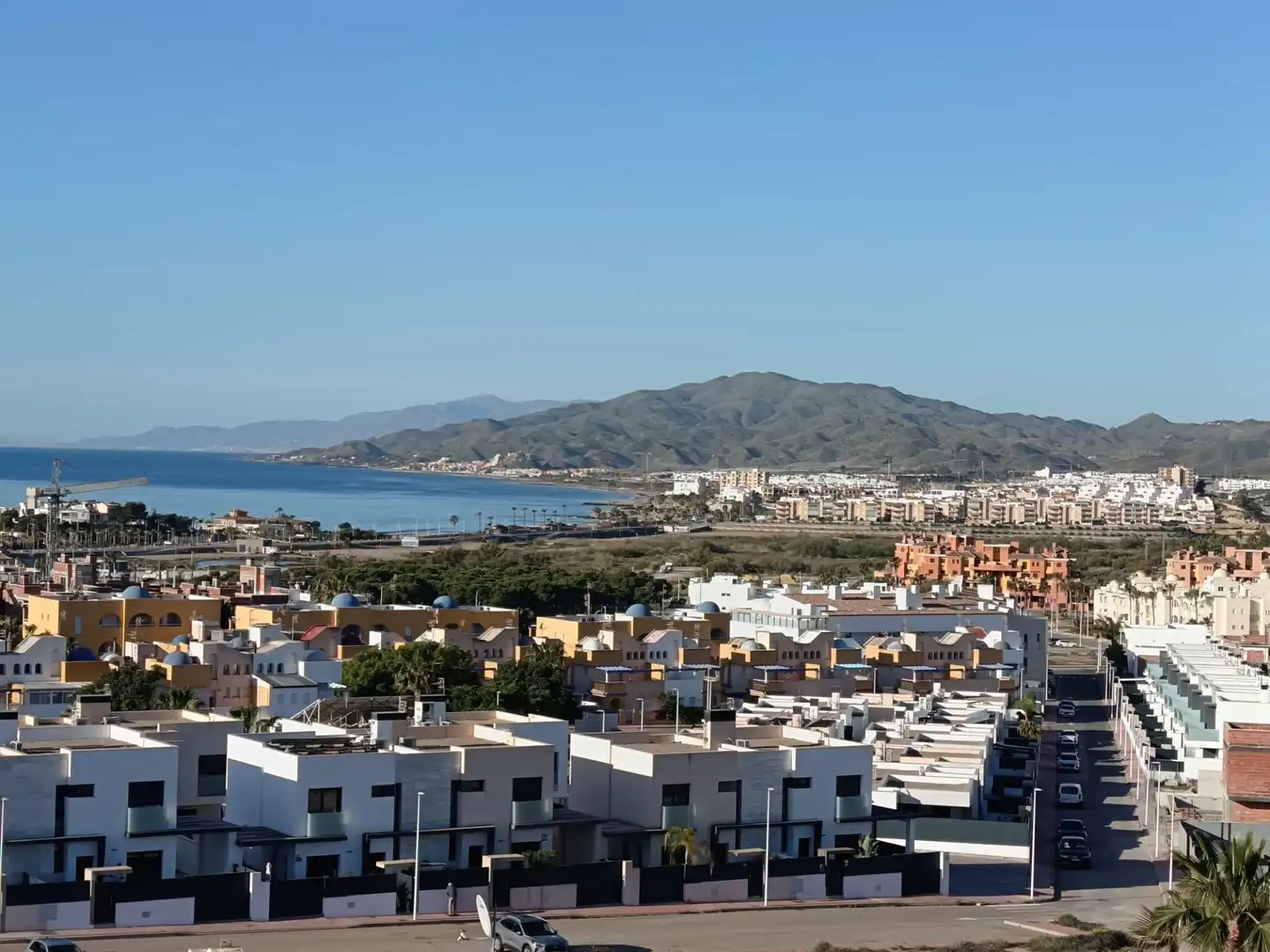 Exterior view of Flat for sale in Pulpí  with Air Conditioner, Private garden and Furnished