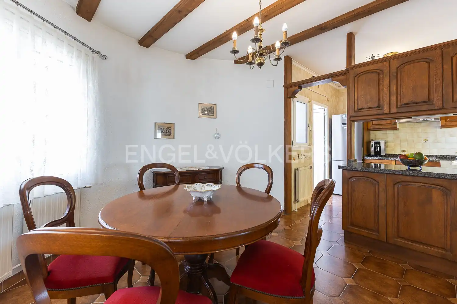 Comedor de Finca rústica en venta en Els Poblets con Aire acondicionado, Calefacción y Jardín privado