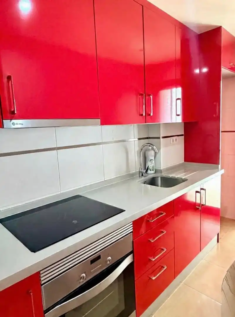 Cocina de Piso en venta en Mijas con Aire acondicionado, Jardín privado y Terraza