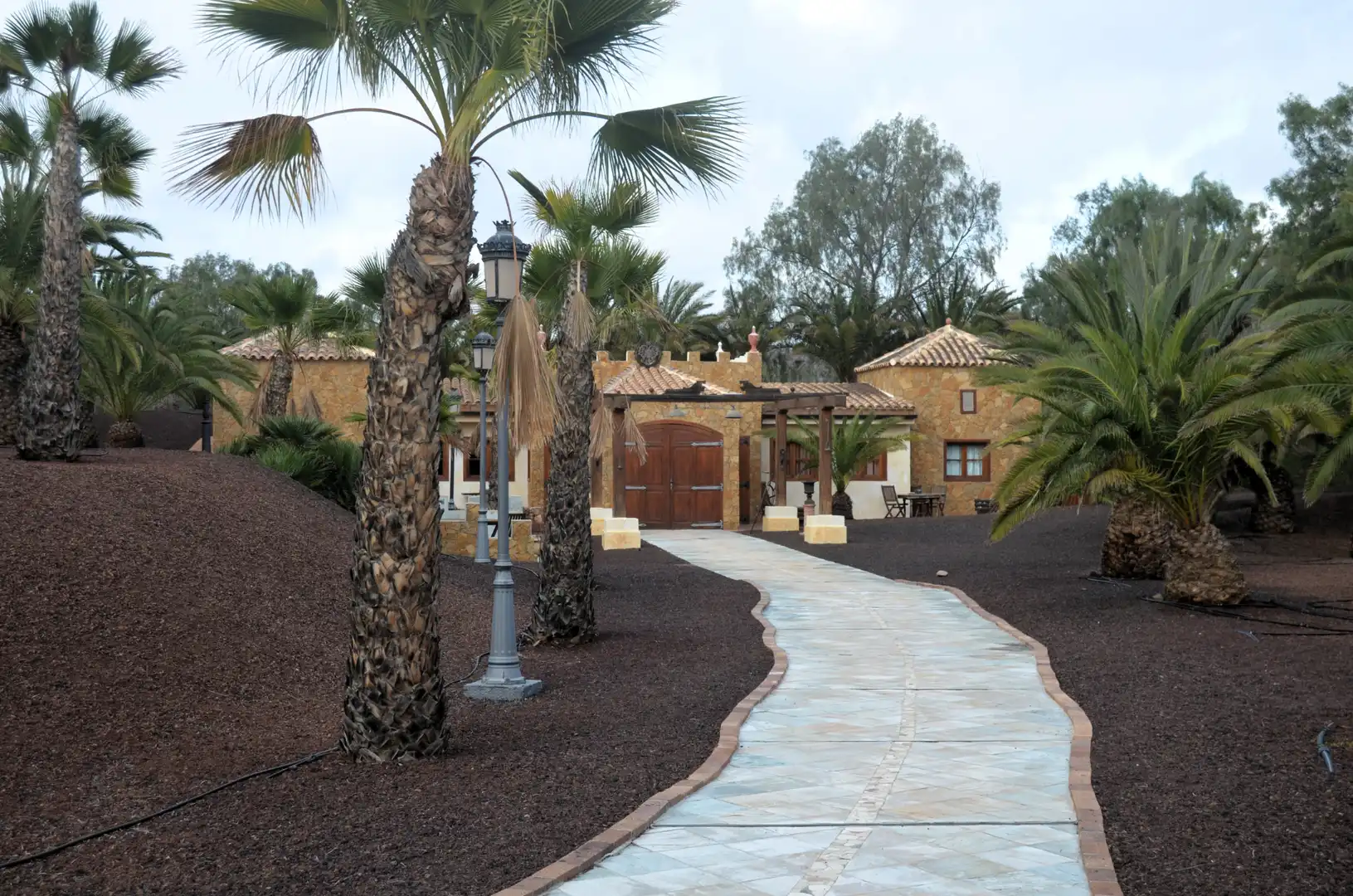 Vista exterior de Casa o xalet en venda en Pájara amb Jardí privat, Terrassa i Piscina
