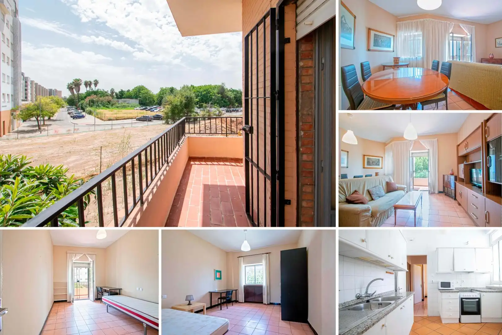 Exterior view of Flat for sale in Sevilla  with Terrace and Furnished