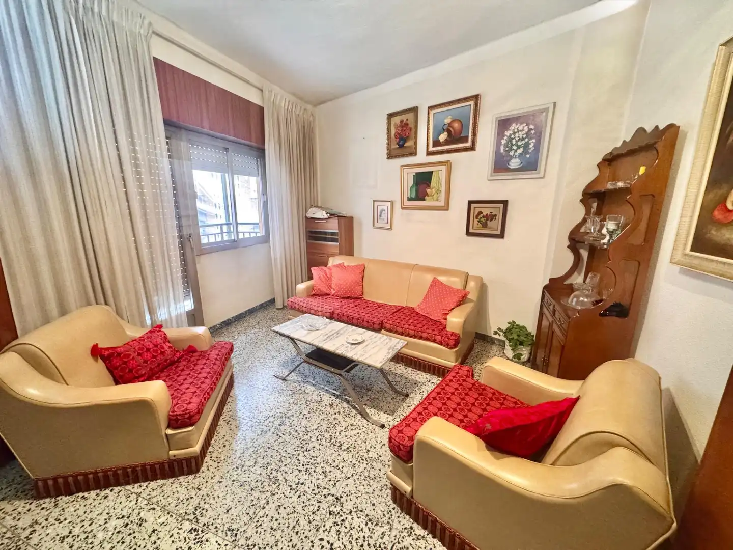 Sala de estar de Piso en venta en Orihuela con Balcón