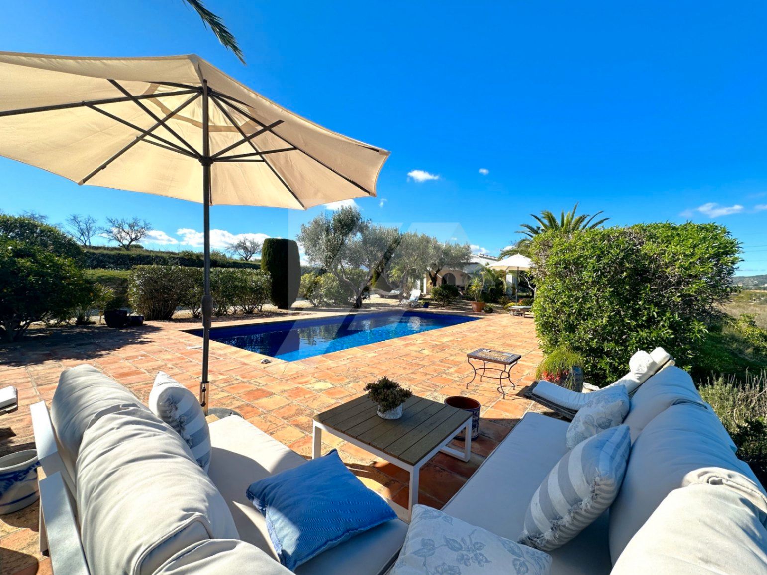 Garden of Country house for sale in Moraira  with Air Conditioner, Heating and Private garden