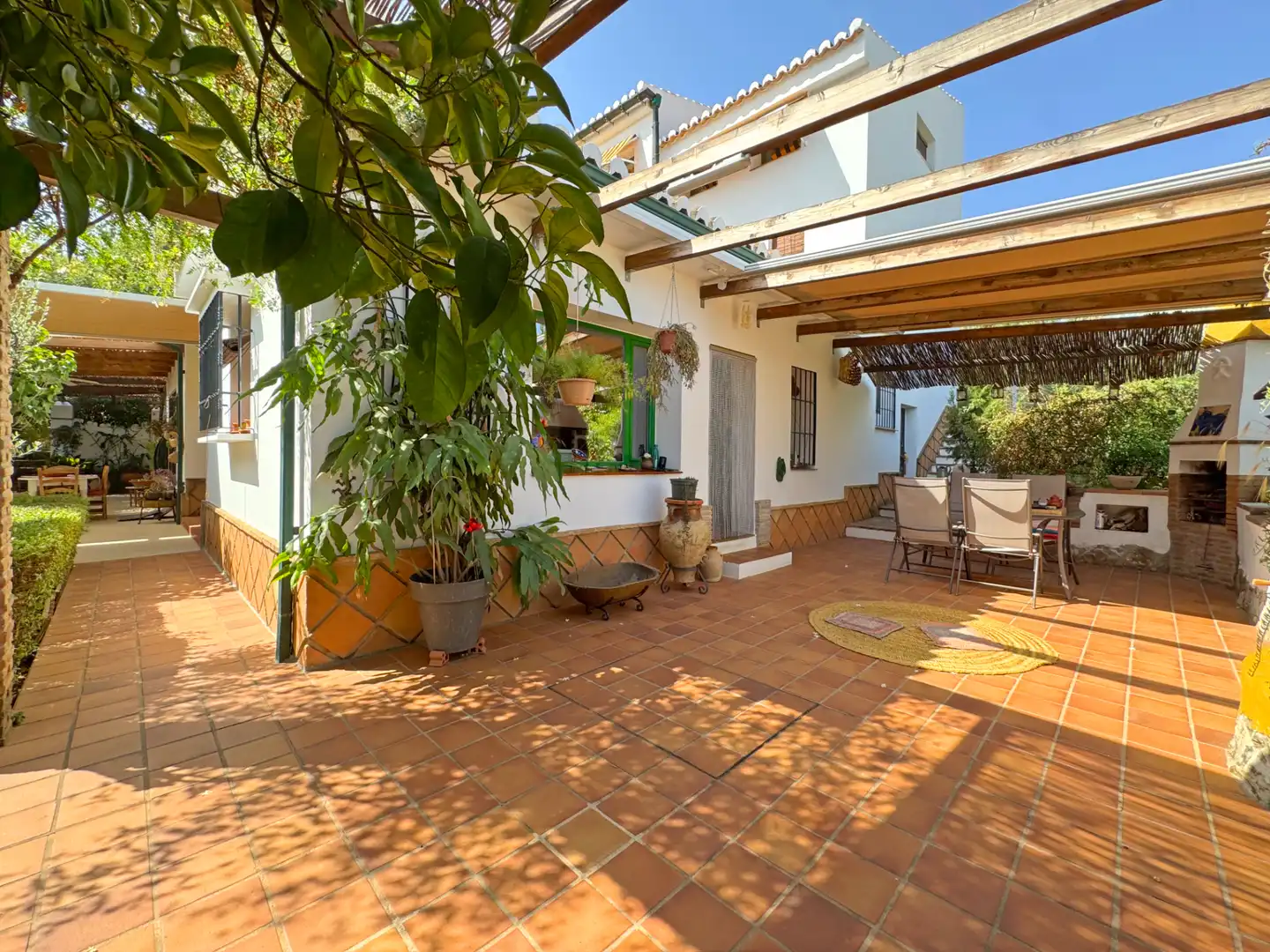 Terrassa de Casa o xalet en venda en Alhaurín de la Torre amb Aire condicionat, Calefacció i Jardí privat