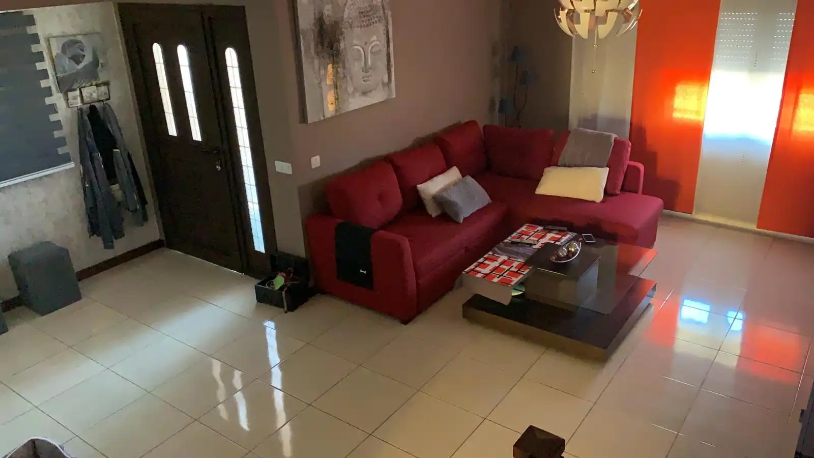 Sala de estar de Casa adosada en venta en Santa Lucía de Tirajana con Aire acondicionado, Terraza y Trastero