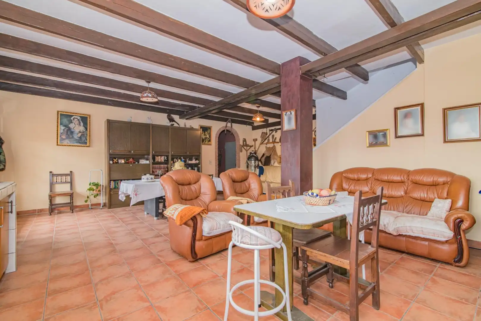 Menjador de Casa o xalet en venda en La Zubia amb Calefacció, Jardí privat i Terrassa