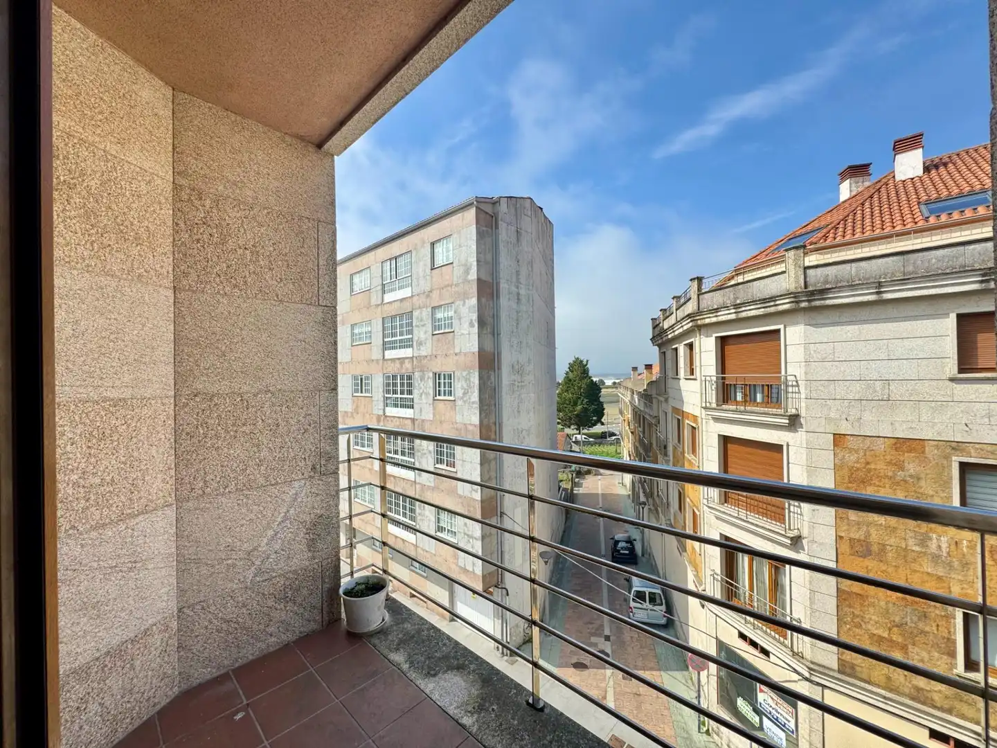 Balcony of Flat for sale in O Grove    with Heating, Terrace and Storage room