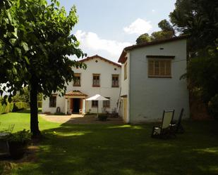 Vista exterior de Finca rústica en venda en Vallromanes amb Terrassa i Piscina