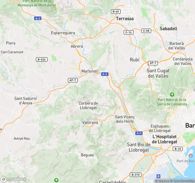 Vista exterior de Piso en venta en Corbera de Llobregat