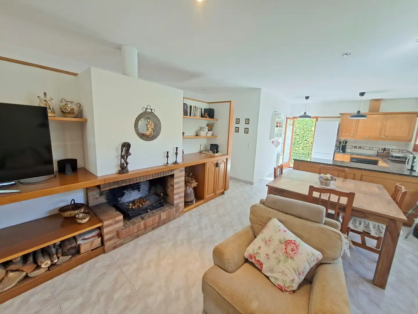 Sala de estar de Casa o chalet en venta en Breda con Calefacción y Jardín privado
