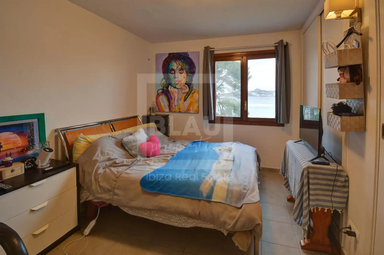 Bedroom of Flat for sale in Sant Josep de sa Talaia  with Air Conditioner, Terrace and Swimming Pool