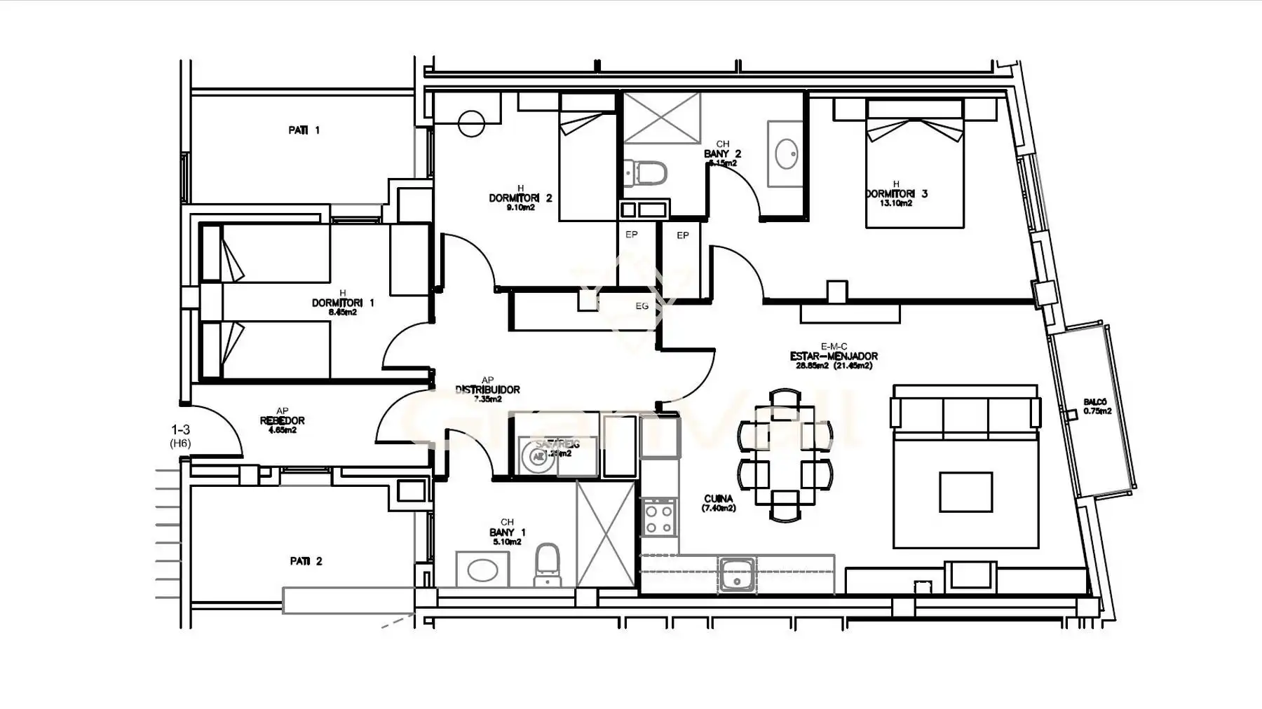 Apartament en venda en Puigcerdà amb Calefacció, Terrassa i Traster