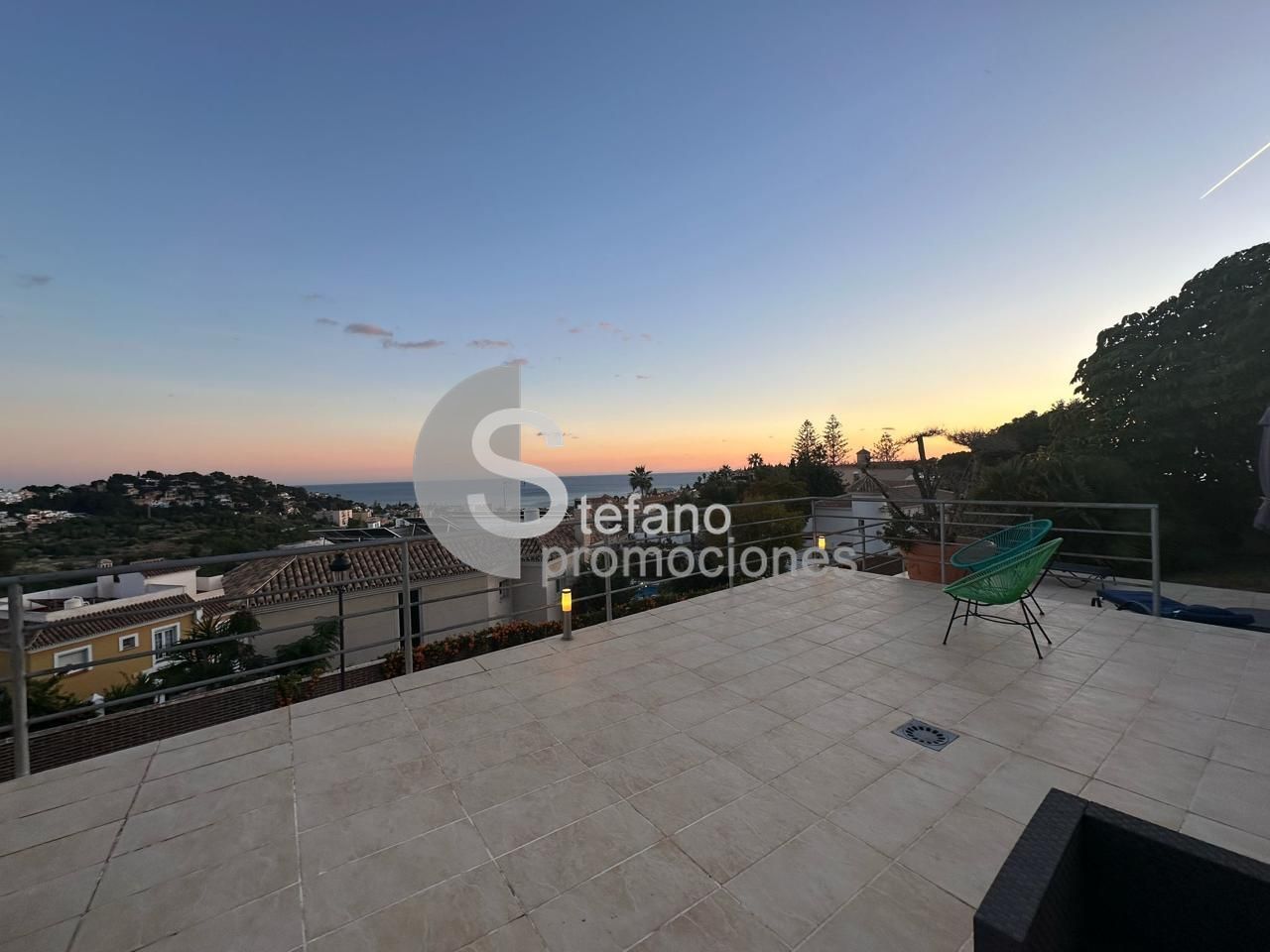 Terrassa de Casa o xalet en venda en Málaga Capital amb Aire condicionat, Calefacció i Jardí privat