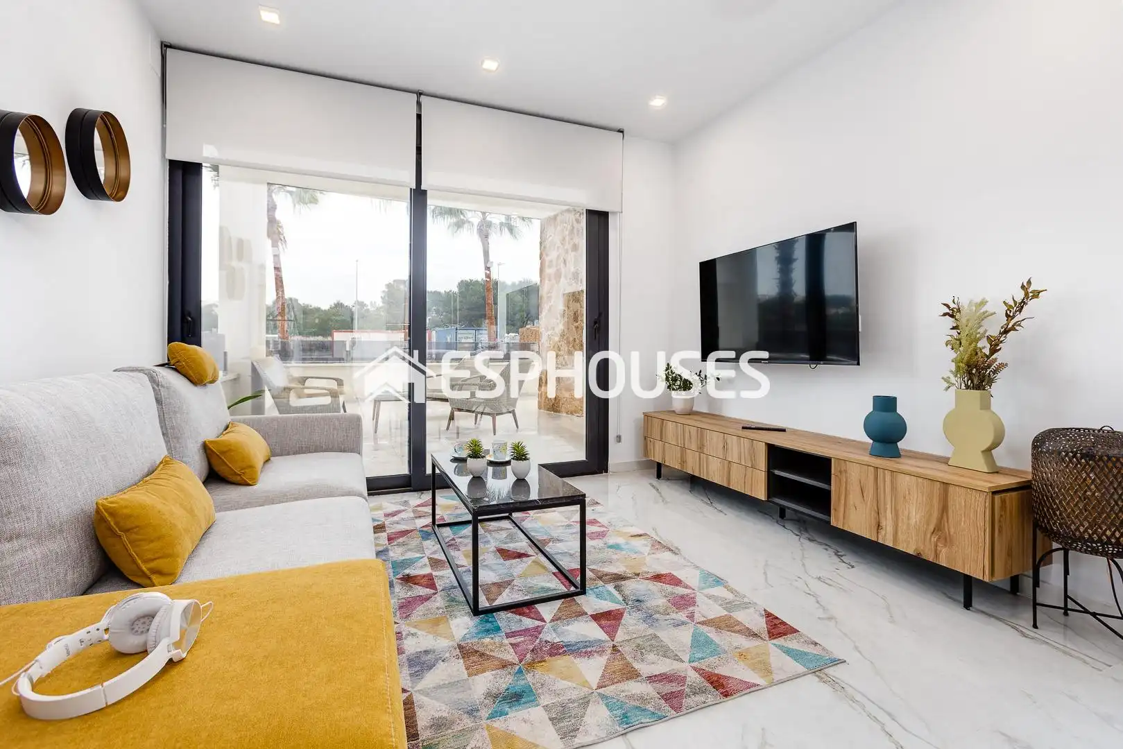 Sala de estar de Ático en venta en Rojales con Aire acondicionado, Terraza y Trastero