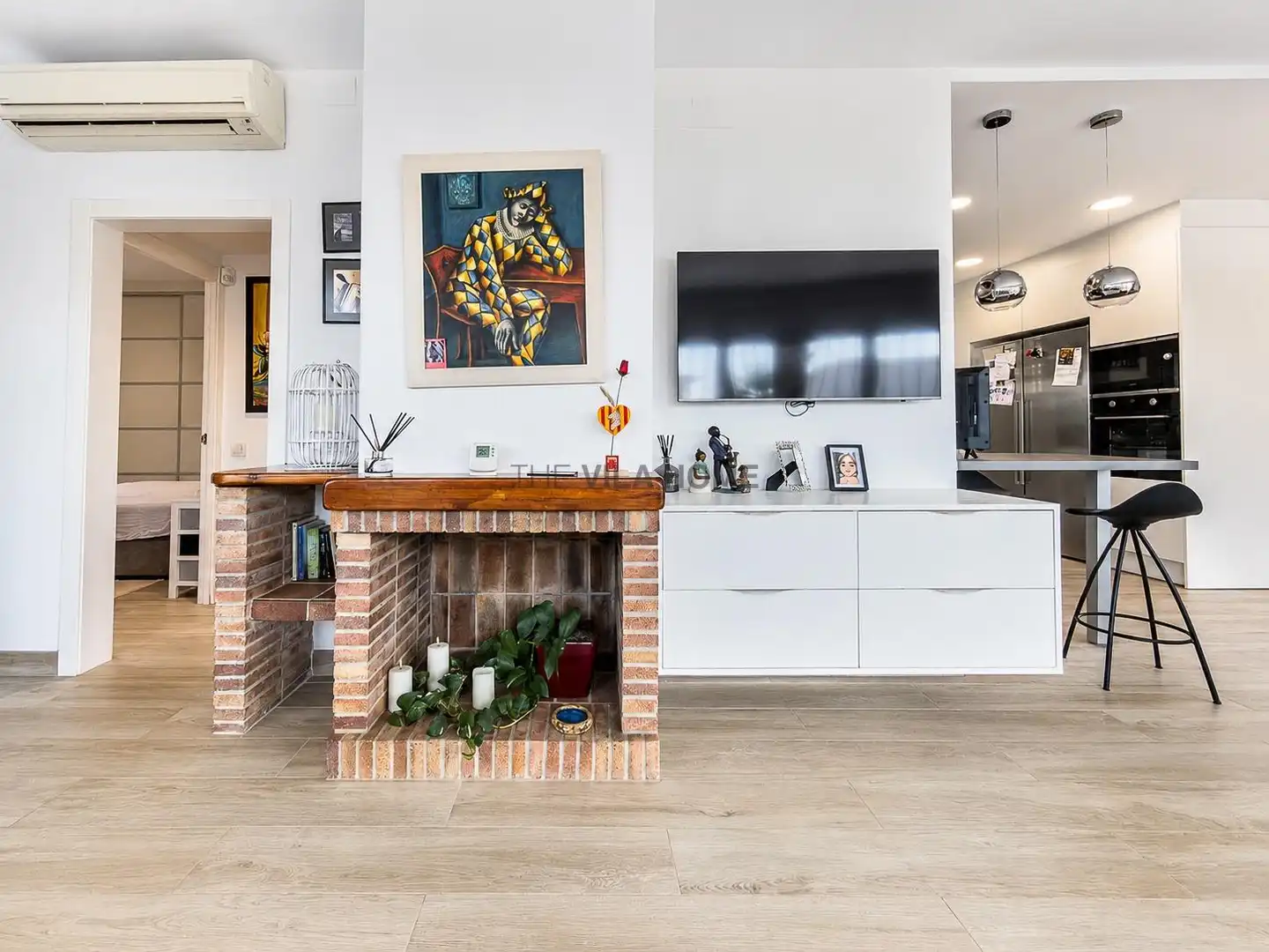 Sala de estar de Casa o chalet en venta en Vilanova i la Geltrú con Aire acondicionado, Calefacción y Jardín privado