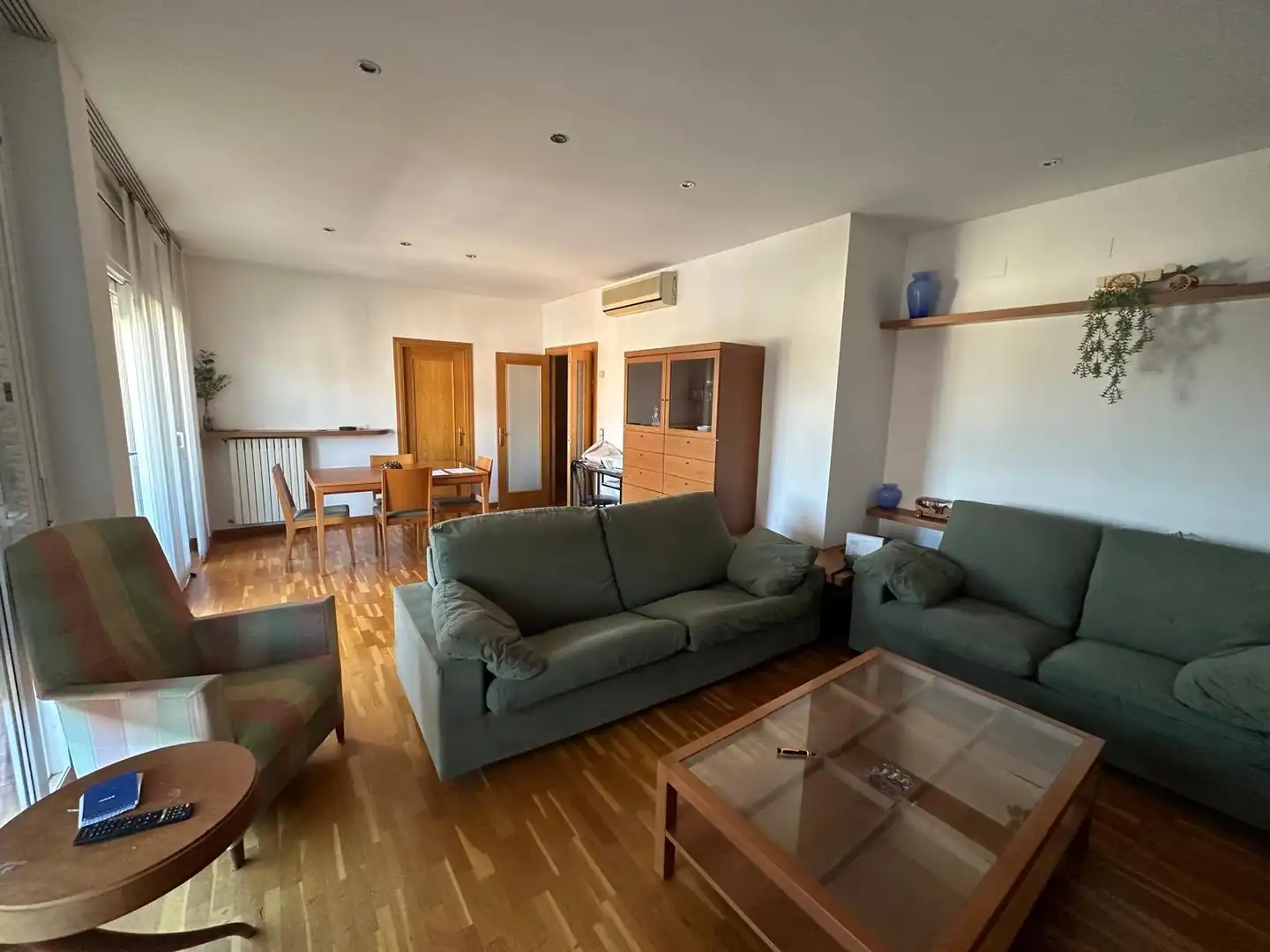 Sala de estar de Piso de alquiler en Sant Quirze del Vallès con Balcón