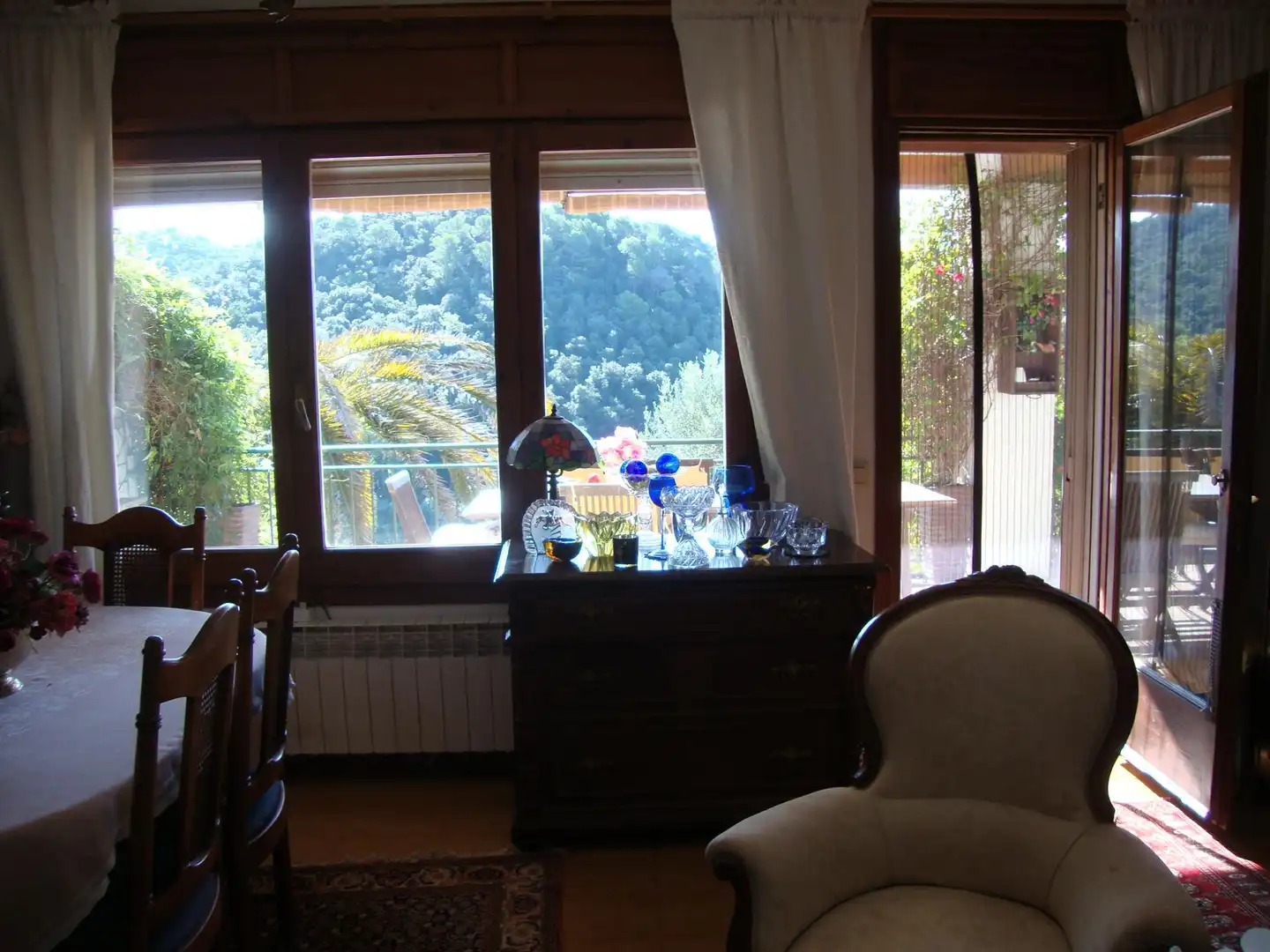 Living room of Houses for sale in Sant Cebrià de Vallalta  with Air Conditioner, Heating and Private garden