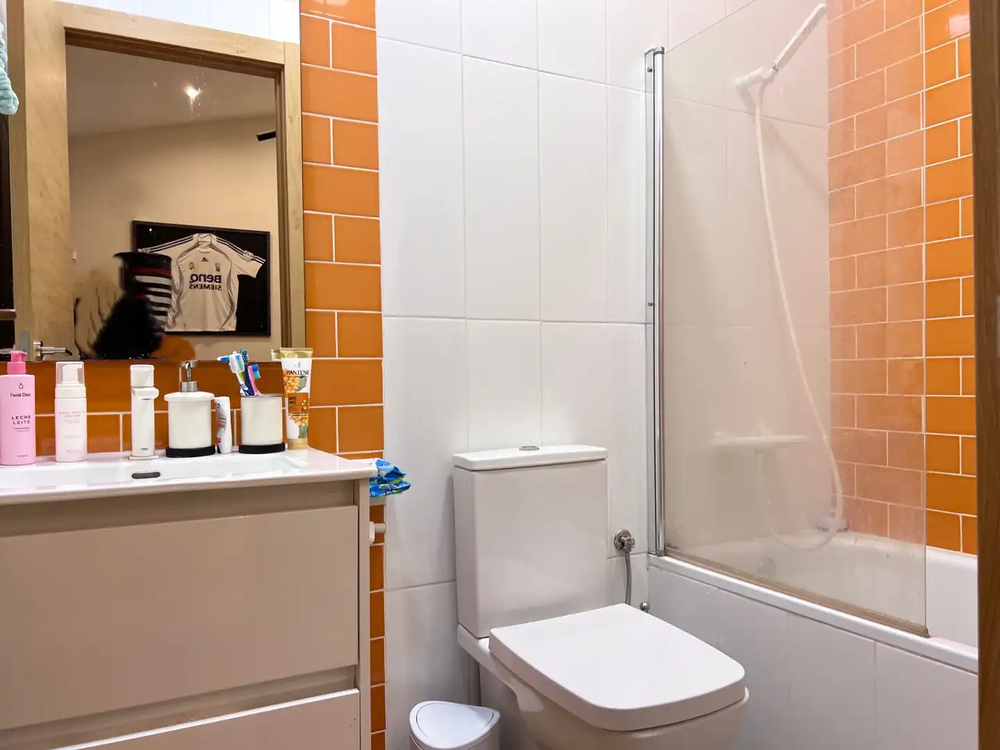 Badezimmer von Haus oder Chalet zum Verkauf in Vilassar de Dalt mit Terrasse und Ofen