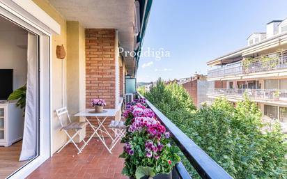 Balcony of Flat for sale in Sant Cugat del Vallès  with Air Conditioner, Heating and Terrace