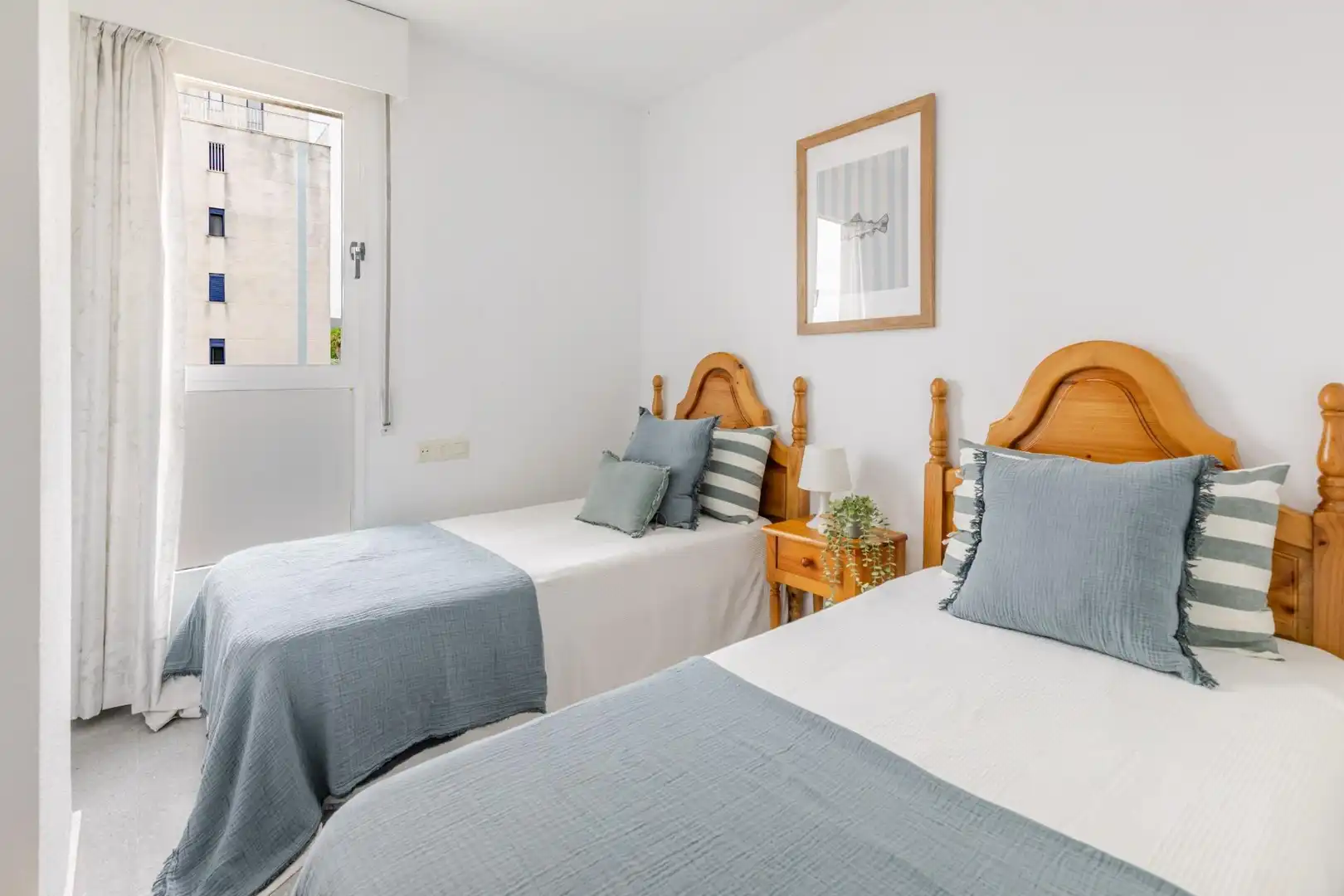 Bedroom of Flat for sale in Gandia  with Air Conditioner, Heating and Terrace
