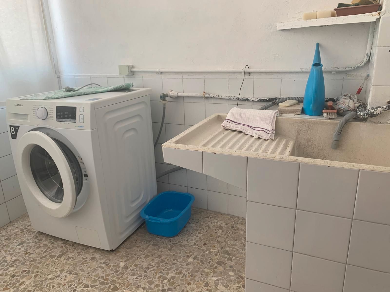 Kitchen of Flat for sale in Vilagarcía de Arousa  with Furnished, Oven and Washing machine