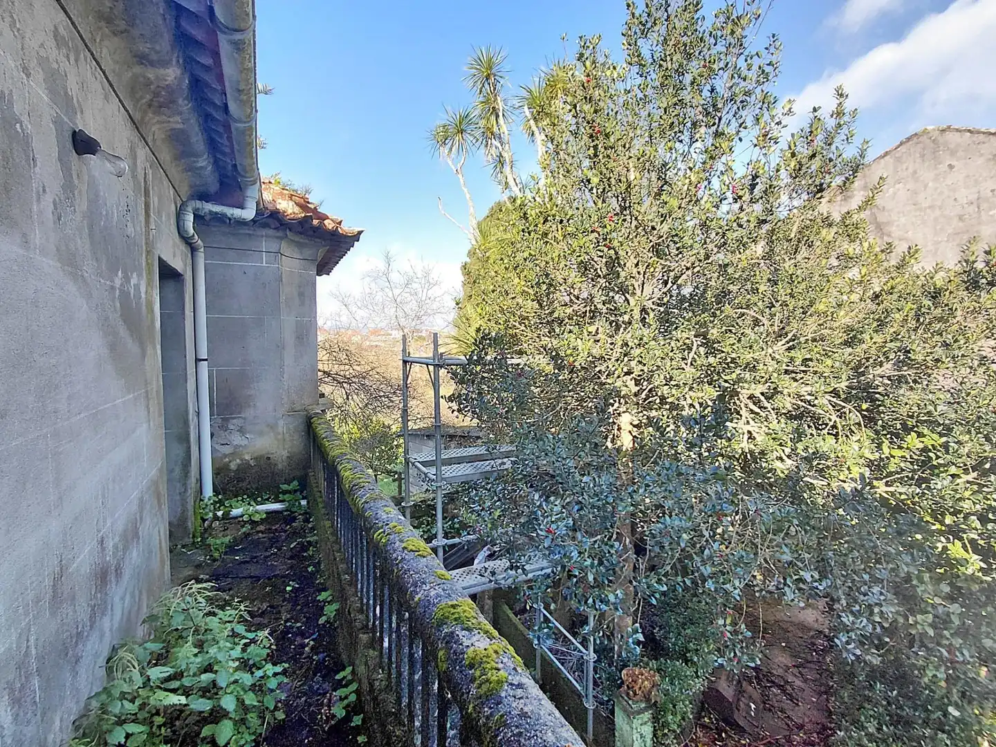 Terrassa de Casa o xalet en venda en Vilagarcía de Arousa amb Jardí privat, Terrassa i Traster