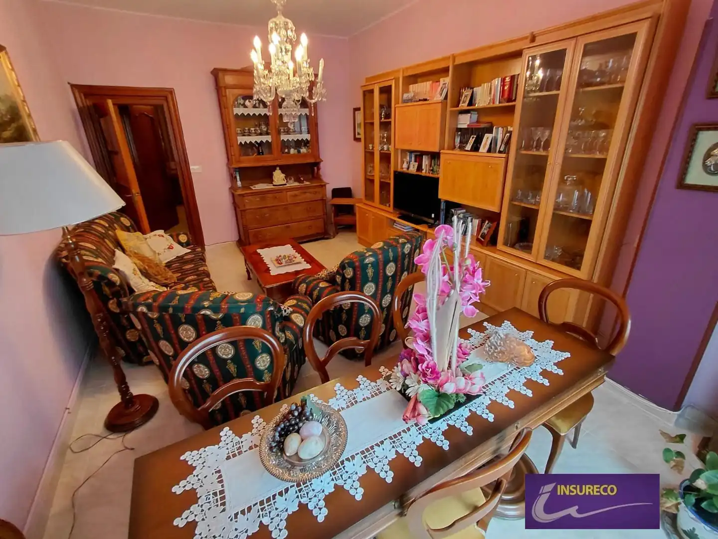 Comedor de Piso en venta en León Capital  con Calefacción, Parquet y Trastero