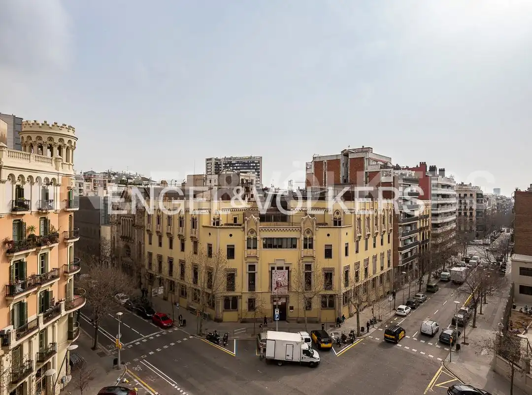Exterior view of Attic for sale in Barcelona  with Air Conditioner, Heating and Parquet flooring