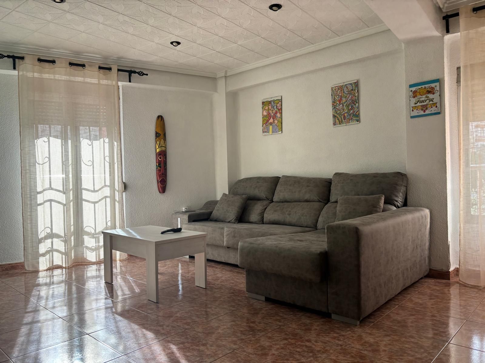 Living room of Flat for sale in  Valencia Capital