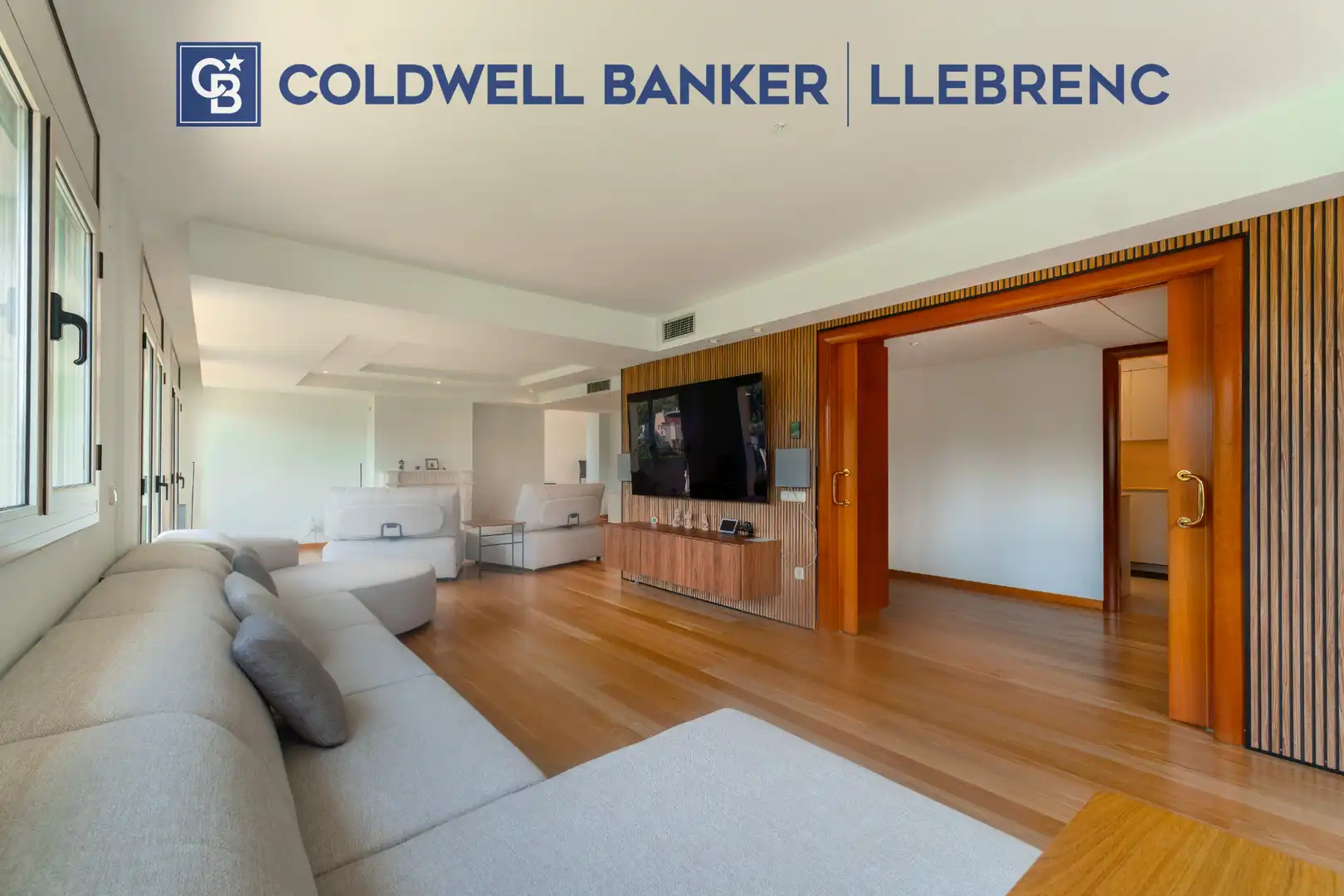 Sala de estar de Casa o chalet de alquiler en Barcelona con Aire acondicionado, Calefacción y Jardín privado