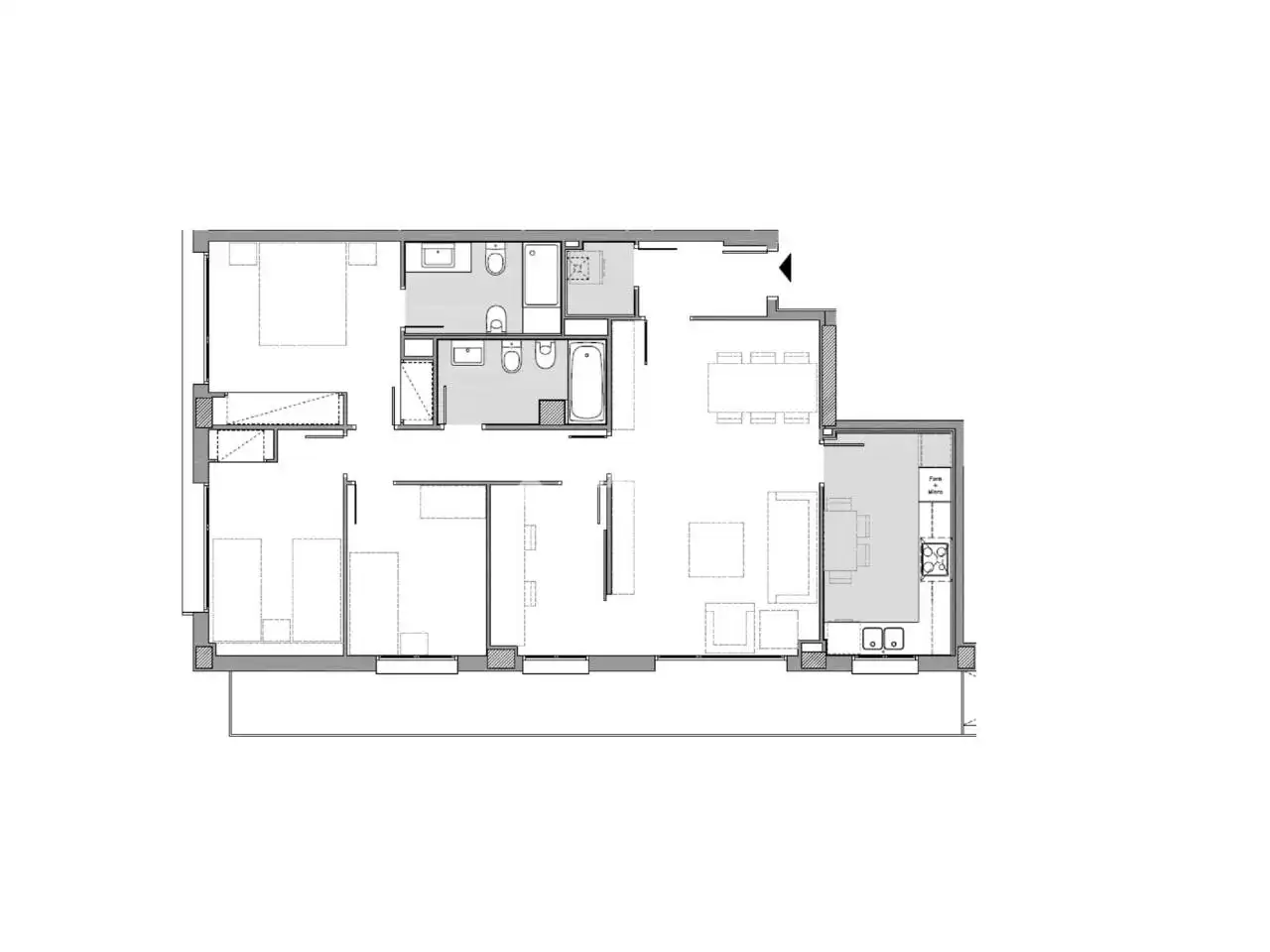 Flat for sale in Barcelona  with Air Conditioner, Heating and Parquet flooring