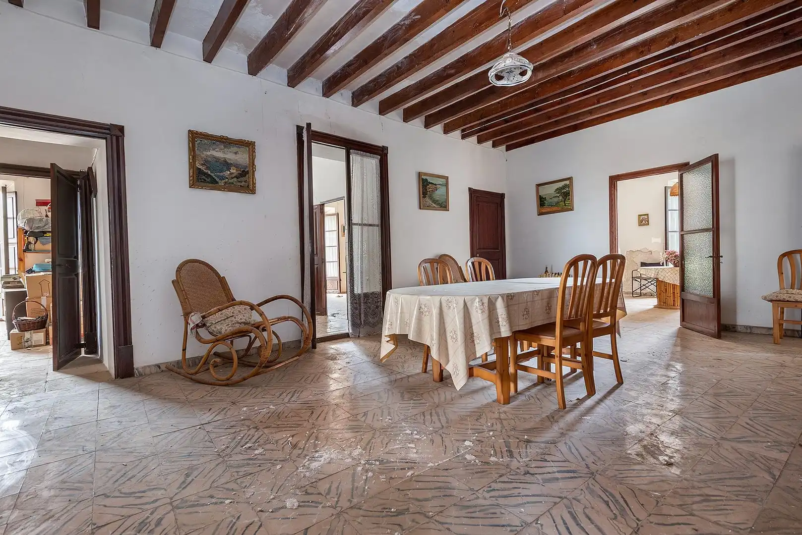 Dining room of Country homes for sale in Campanet  with Private garden