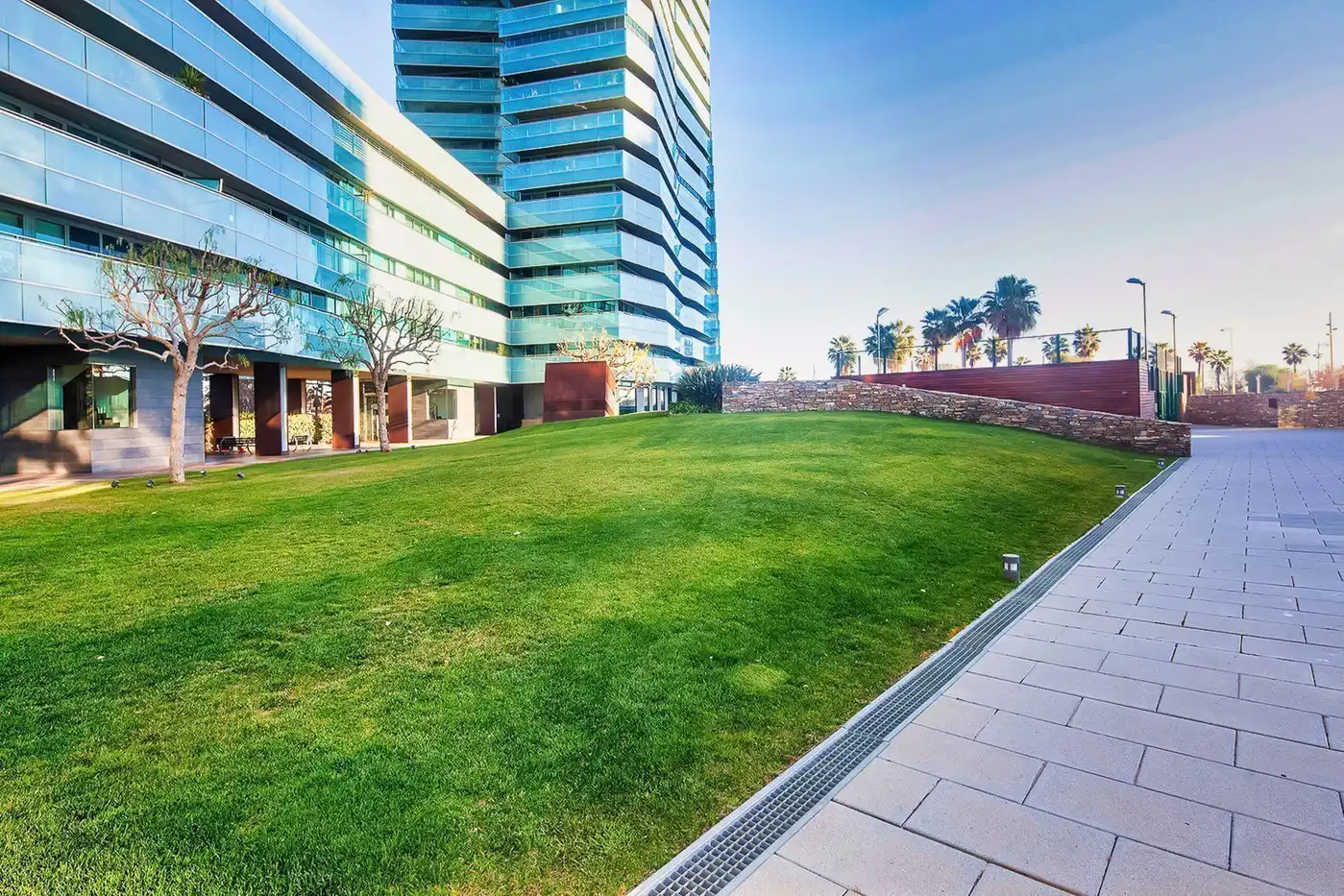 Terrace of Flat for rent in Barcelona  with Air Conditioner, Heating and Parquet flooring